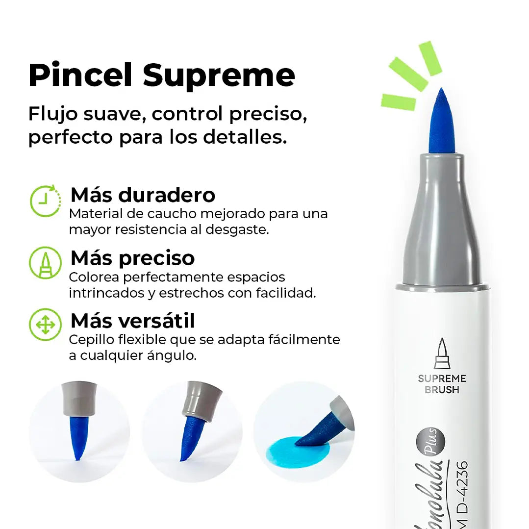 HONOLULU PLUS ESTUCHE 24 MARCADORES ALCOHOL OHUHU