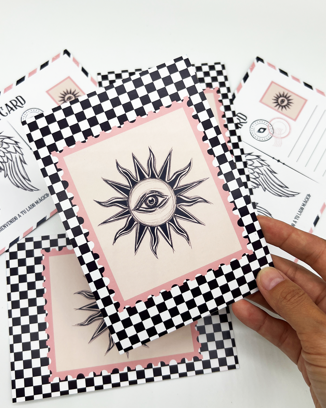 SET 5 POSTCARD TAROT