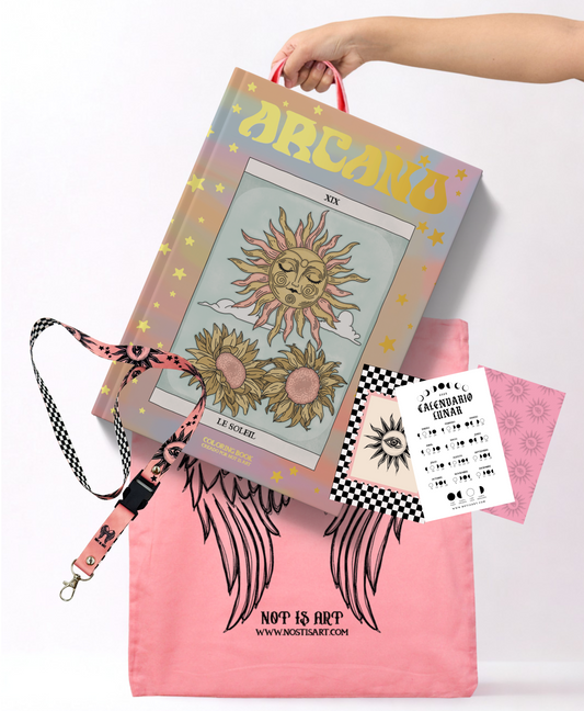 BOX 3: DESPERTAR MISTICO ARCANO GOLD (incluye totebag + lanyard)