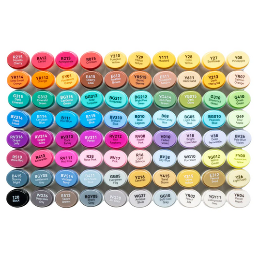 OAHU MALETA 80 MARCADORES DE ALCOHOL OHUHU