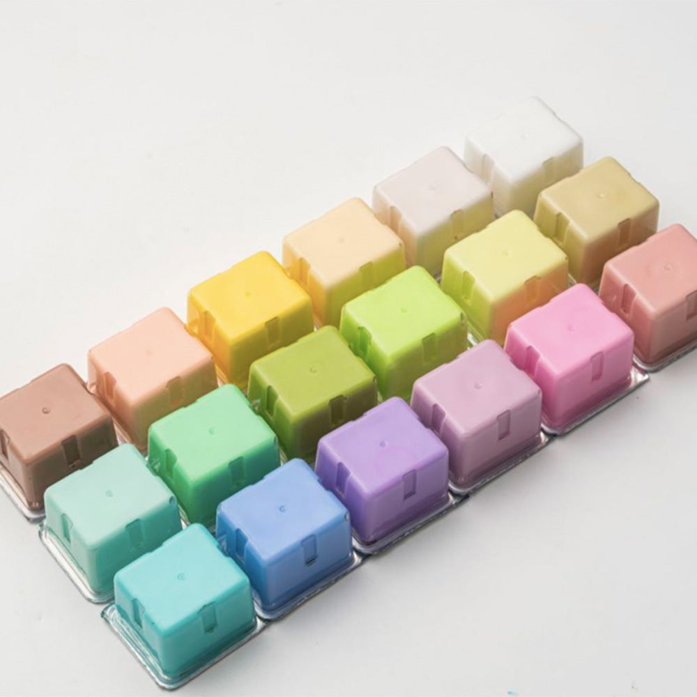 HIMI SET DE PINTURA 18 COLORES GOUACHE PASTEL 30G + INCLUYE 3 PINCELES