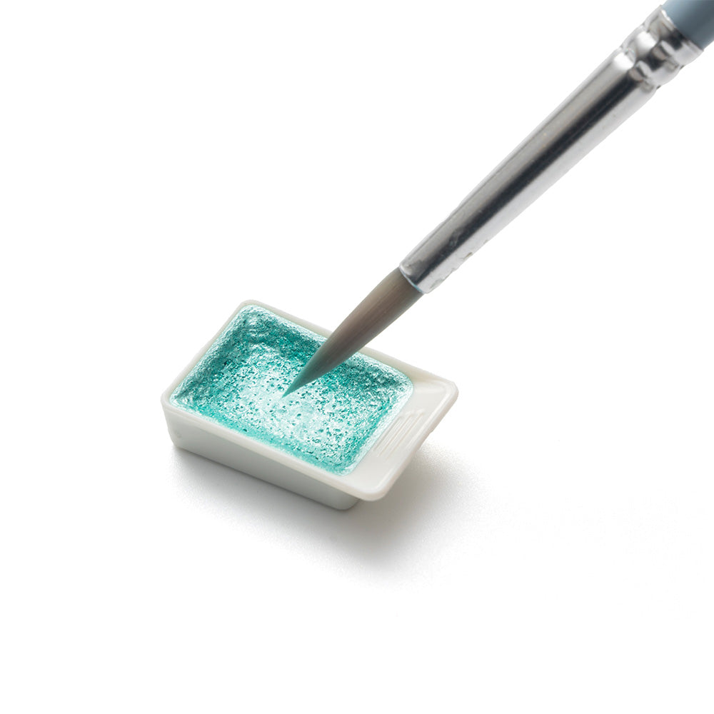 HIMI SET DE ACUARELA METALIZADA 12 COLORES SELECCIÓN PLATA