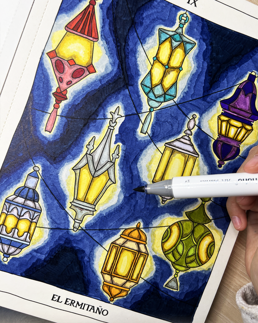 TAROT PARA COLOREAR