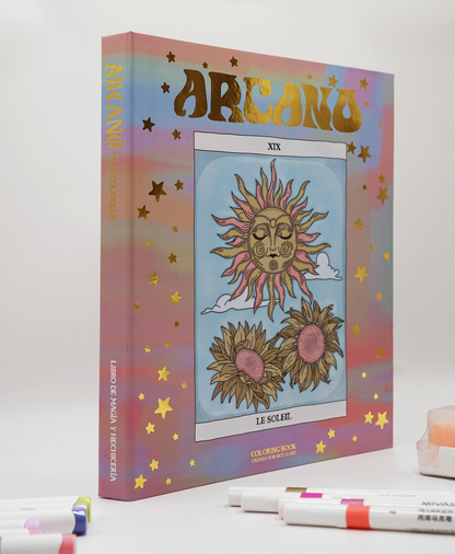 Arcano Gold – Libro para colorear místico del zodiaco