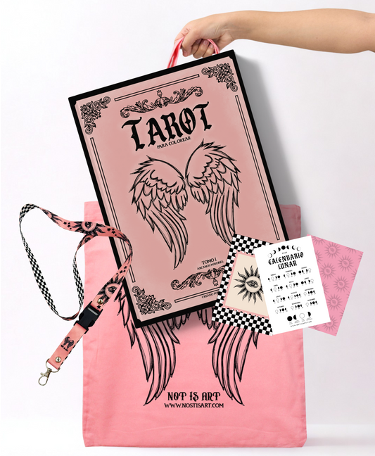 BOX 2: DESPERTAR MISTICO TAROT (incluye totebag + lanyard)