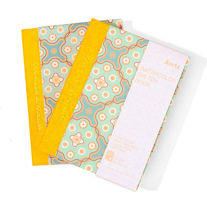 ARRTX CUADERNO DE BOCETOS PARA ACUARELA 100% ALGODON