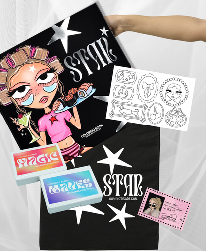 STAR + Pack acuarelas auryx