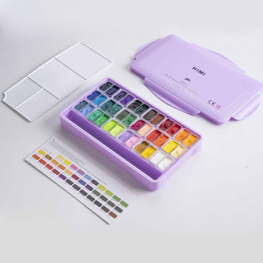HIMI SET GOUACHE 36 COLORES / 12GR