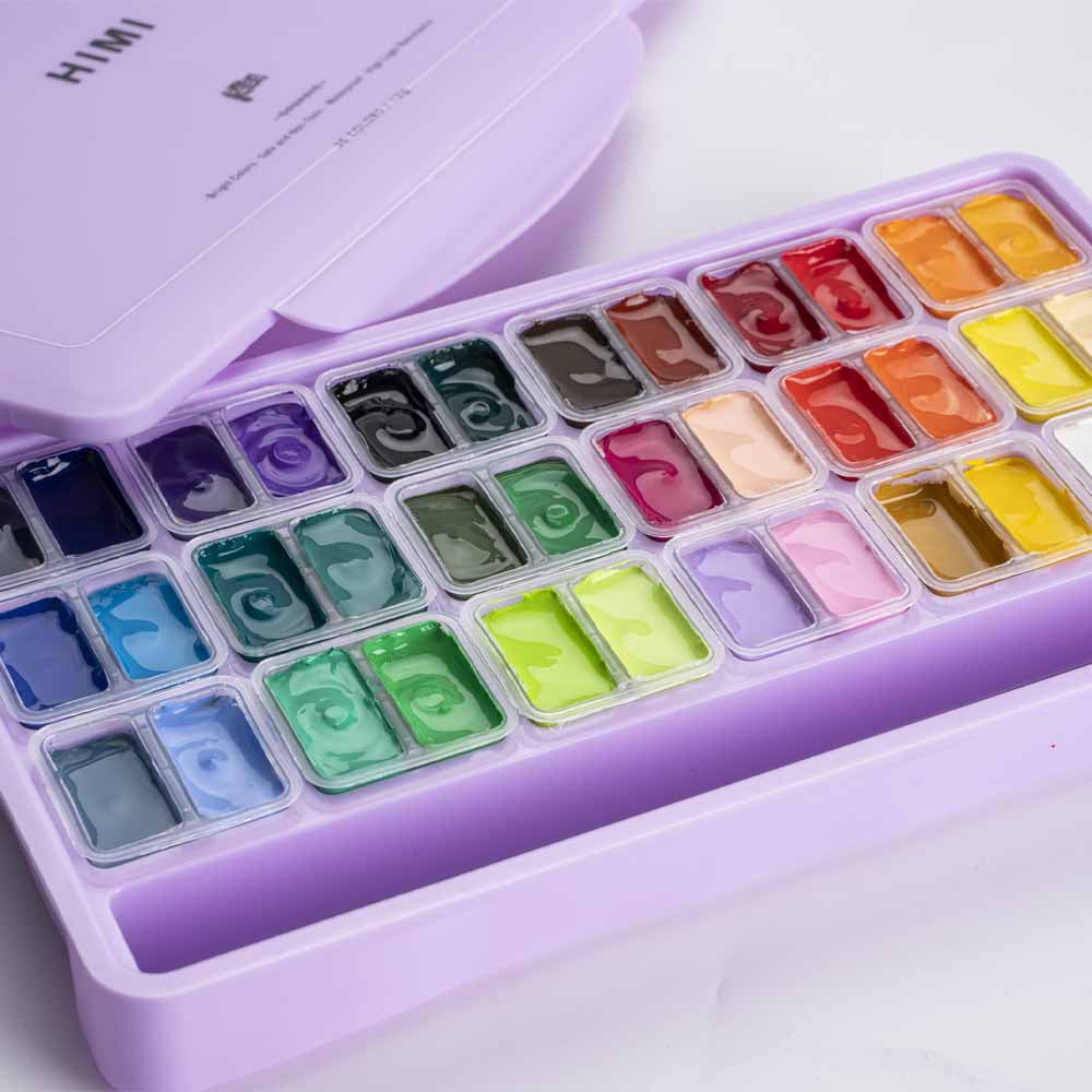 HIMI SET GOUACHE 36 COLORES / 12GR