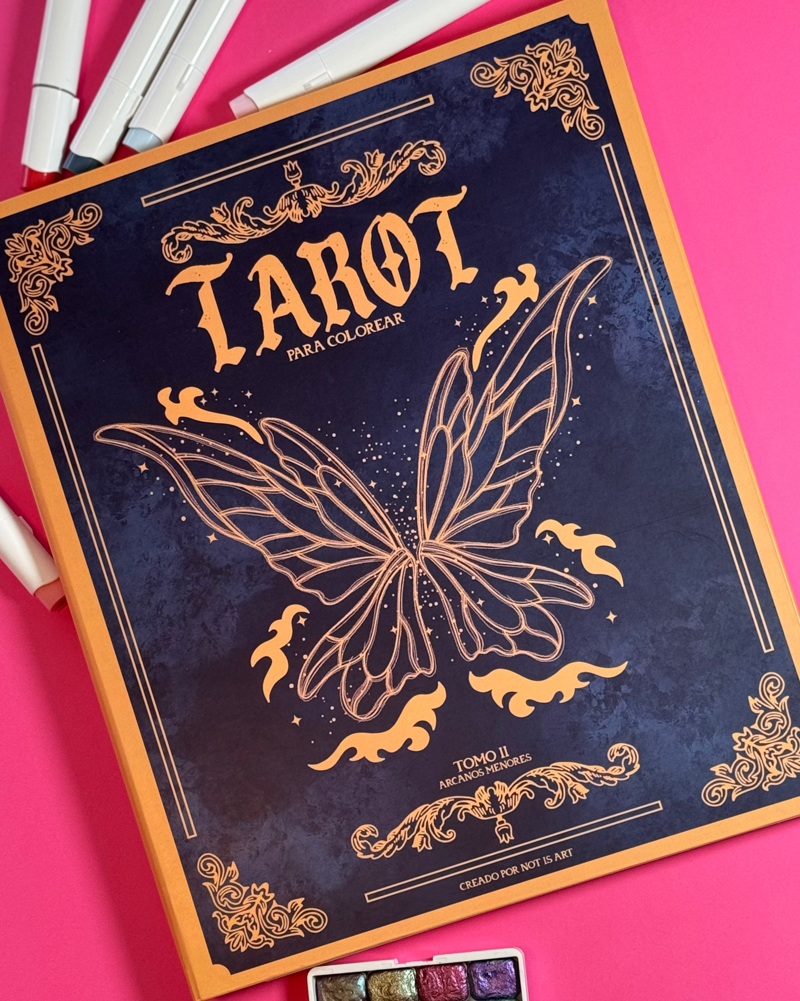 Tarot Tomo II – Libro para colorear de Arcanos Menores