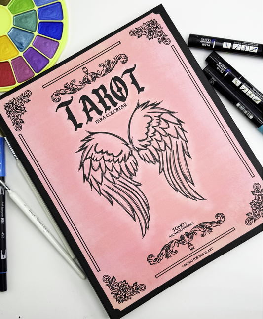 LIBRO TAROT PARA COLOREAR