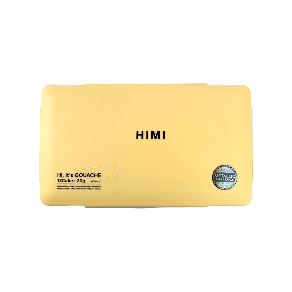 HIMI PINTURA GOUACHE METALIZADA 18 COLORES 30 ML