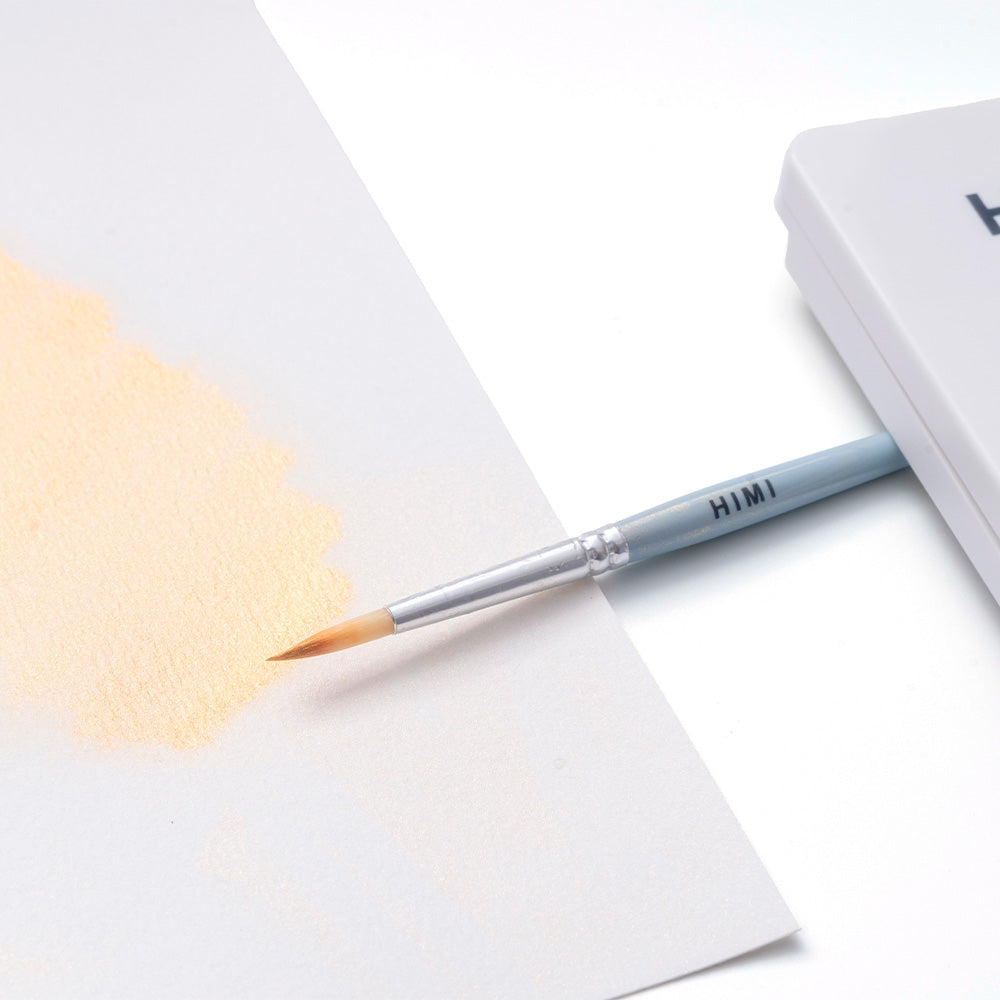 HIMI SET DE ACUARELA METALIZADA 12 COLORES SELECCIÓN ORO