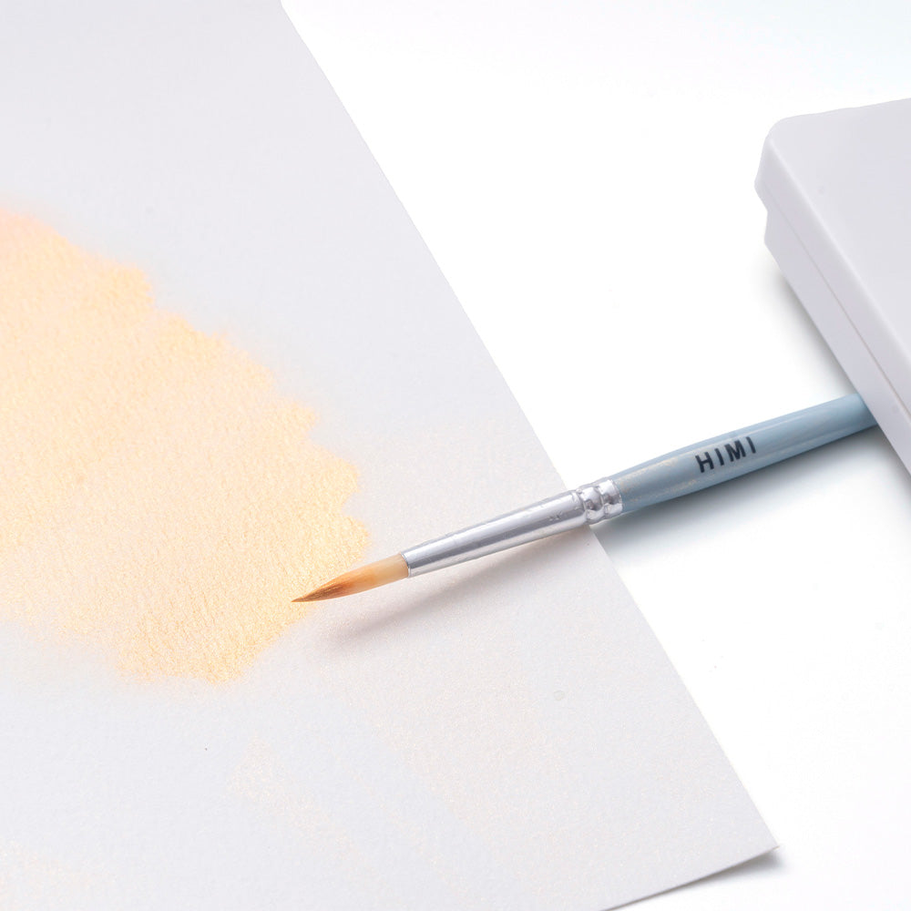 HIMI SET DE ACUARELA METALIZADA 12 COLORES SELECCIÓN PLATA