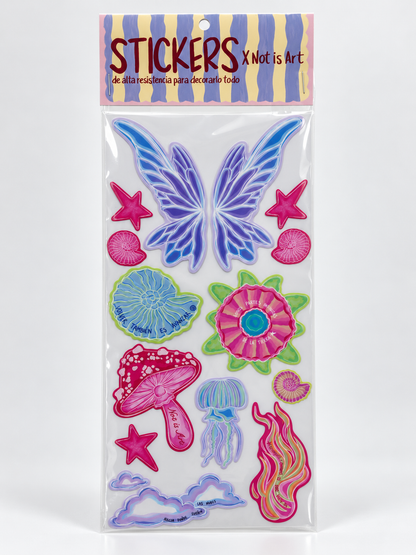 Set Stickers transferibles - Elementos