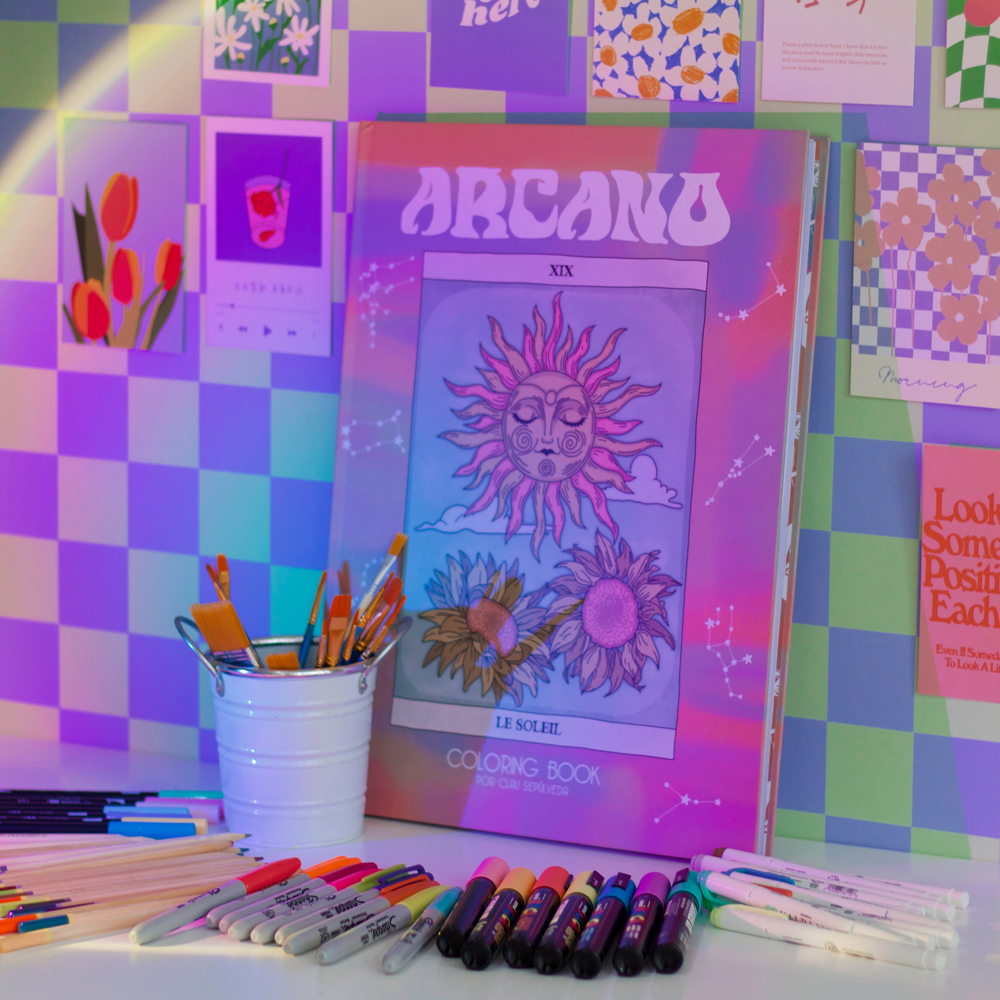 LIBRO PARA COLOREAR ARCANO